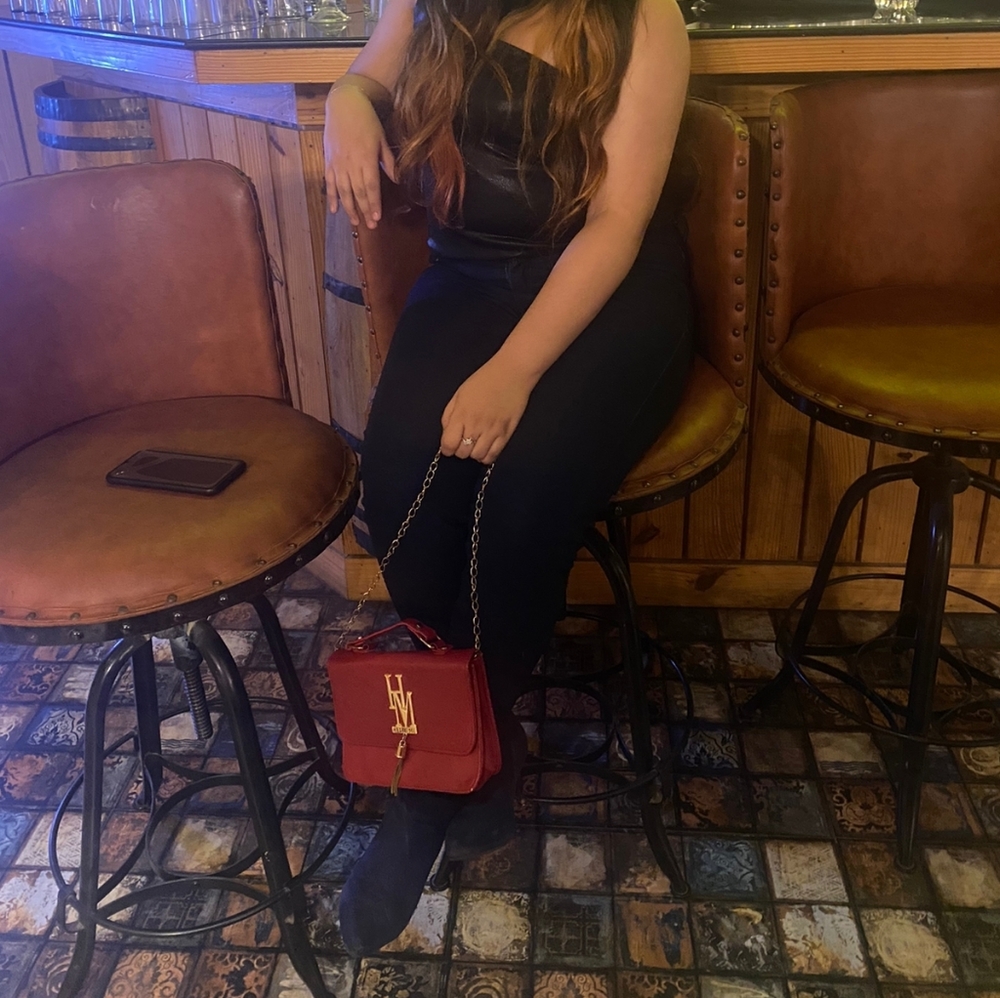 Red Sling Bag - Picture 4 of 4
